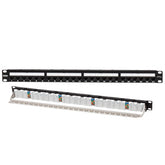 Allen Tel AT10GPNL-24RM 24 Port Loaded 10Gb Cat 6A Patch Panel 1RU